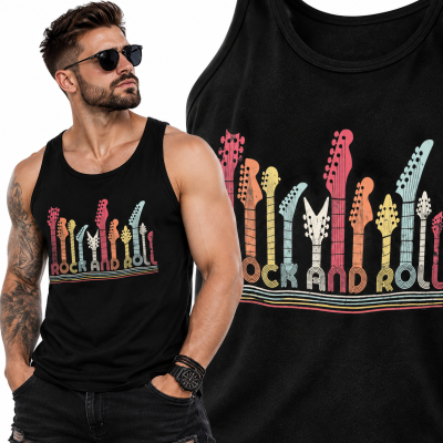 TANK TOP HORROR ROCK AND ROLL
